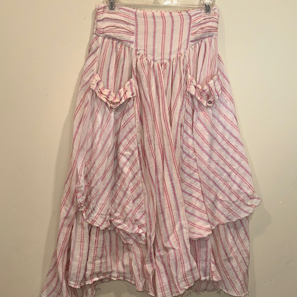 Free People striped skirt